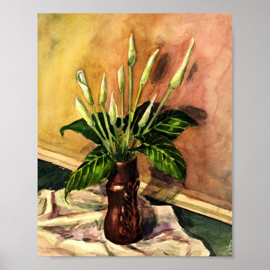 Callelilies Poster (Voorkant)