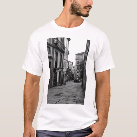 Calles de Compostela T-shirt (Voorkant)