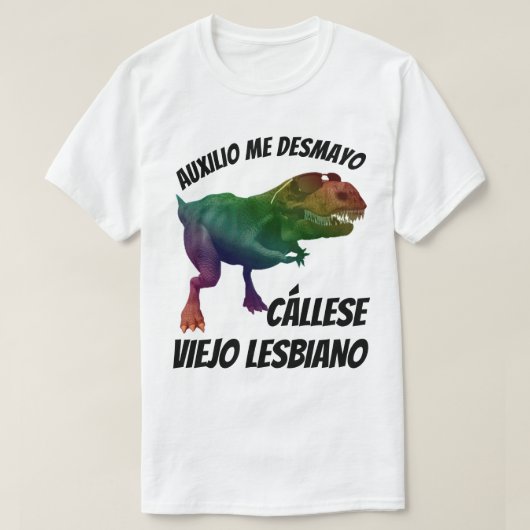 Cállese Viejo Lesbiano T-shirt (Design voorkant)