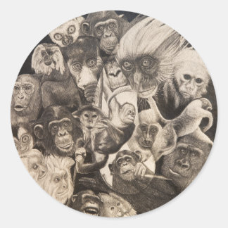 CalleyArt1 Ronde Sticker