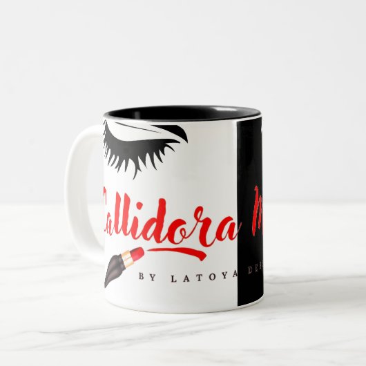 CALLIDORA MAKEUP CAFÉ MUG (Devant gauche)