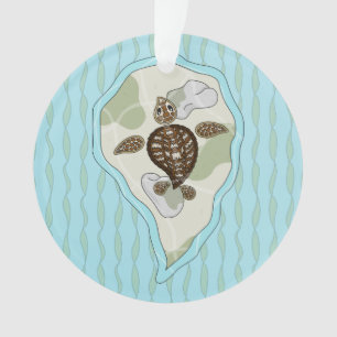 Callie de Zee Turtle Acryl Ornament