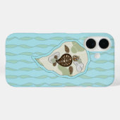 Callie de Zee Turtle Hoesje-Mate Telefoon Case (Achterkant (horizontaal))