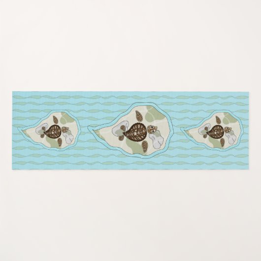 Callie de Zee Turtle Yoga Mat (Voorkant (horizontaal))