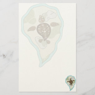 Callie de Zeeschildpad Knutselspullen Briefpapier