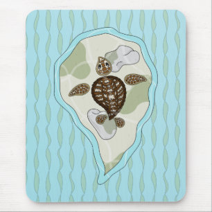 Callie de zeeschildpad muismat