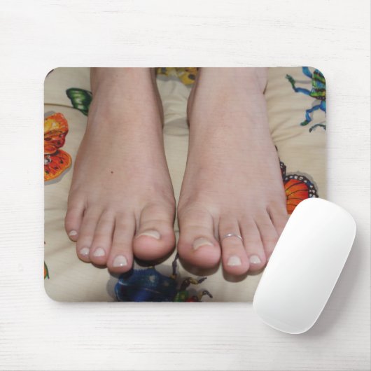 Callie Feet Mousepad Muismat (Met muis)