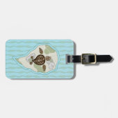 Callie het Zee Schildpad Bagagelabel (Voorkant horizontaal)