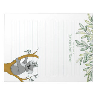 Callie Koala Eucalyptus Lined Notitieblok