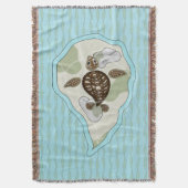 Callie la tortue de mer Jeter la couverture (devant Vertical)