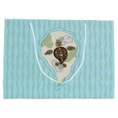Callie le sac de cadeau de tortue de mer (Dos)