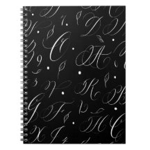 Calligrafie Alfabet Notitieboek