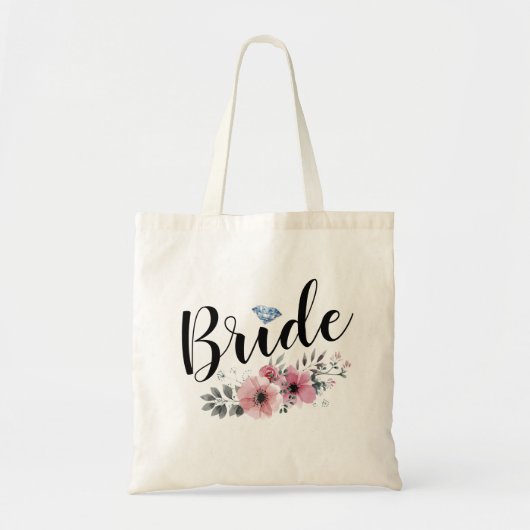 Calligrafie-bride Tote Bag (Voorkant)