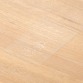  Calligrafie Classy Wedding Acryl Uitnodigingen (Laagn)