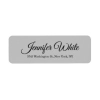 Calligrafie Elegant Bold Retro Gray