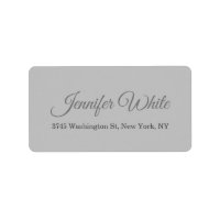 Calligrafie Elegant Bold Retro Gray