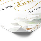 Calligrafie-eucalyptus vertrouw me dat je kunt dan poster (Hoek)