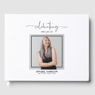 Calligrafie Foto Memorial Herdenking Guest Book Gastenboek