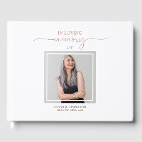 Calligrafie Foto Memorial Herdenking Guest Book