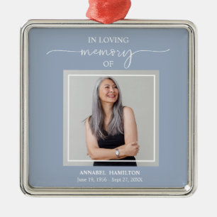 Calligrafie Fotoherdenking Metal Ornam Metalen Ornament