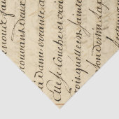 Calligrafie Frans  Script-weefselpapier Tissuepapier (Detail)