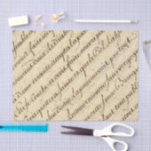 Calligrafie Frans  Script-weefselpapier Tissuepapier (Craft)