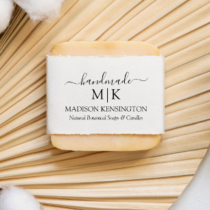 Calligrafie Handgemaakte Monogram of Logo Business Zelfinktende Stempel