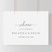 Calligrafie Liefde Fancy Script Weddenschap Welkom Poster