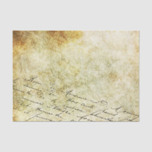 Calligrafie op een Gold- en Bronze-achtergrond Tissuepapier