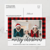 Calligrafie Red Plays Briefkaart (Voorkant / Achterkant)