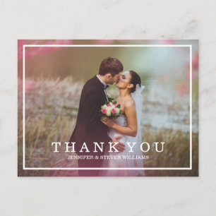 CALLIGRAFIE SCRIPT WEDDING DANK U BRIEFKAARTEN