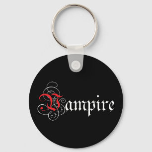Calligrafisch Vampier Sleutelhanger