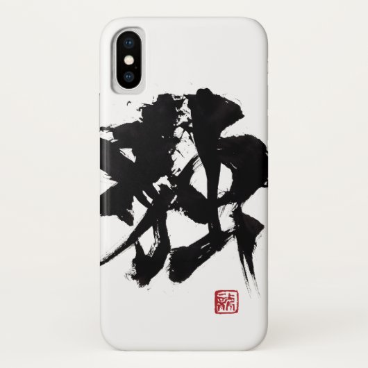 Calligrapher Ryuken「Germany」 Case-Mate iPhone Case (Achterkant)