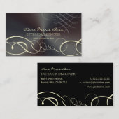 Calligraphes cartes de visite (Devant / Derrière)