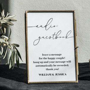 Calligraphie Audio Livre d'or  Téléphone Livre d'o