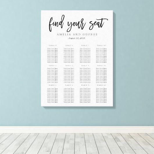 Calligraphie brossée - Toile enrobée (Insitu (Plancher de Bois))