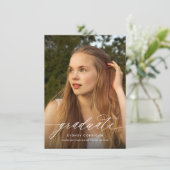 Calligraphie Budget Diplôme Photo Invitation (Debout devant)