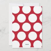 Calligraphie Carte photo de vacances (Dos)