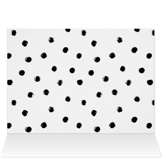 Calligraphie chic moderne "Love you" (Intérieur Horizontal (Haut))