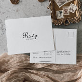 Calligraphie Classic Mariage Menu Choix Répondre