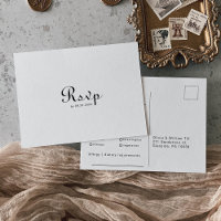Calligraphie Classic Mariage Menu Choix Répondre