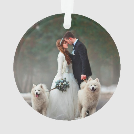 Calligraphie Coeur M. et Mme Mariage Photo (dos)