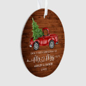 Calligraphie Coeur Rustique Premier Camion Rouge d (devant)