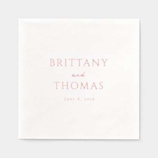 Calligraphie Corail Élégante (Recto)