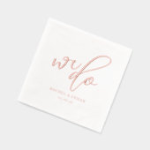 Calligraphie cuivrée élégante (Gauche)