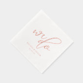 Calligraphie cuivrée élégante (Droite)