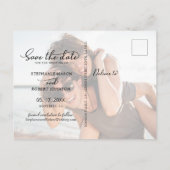 Calligraphie de budget Photo Collage 3 Invitation  (Dos)