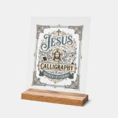 Calligraphie de Jésus Lettrage sacré Calligraphie (Angle)