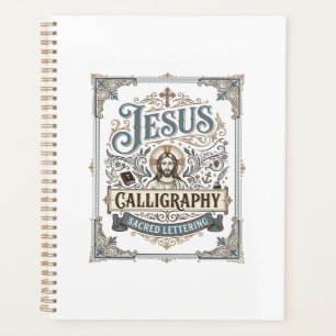 Calligraphie de Jésus Lettrage sacré Calligraphie