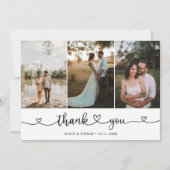 Calligraphie de l'écriture mignonne Merci photo du (Devant)